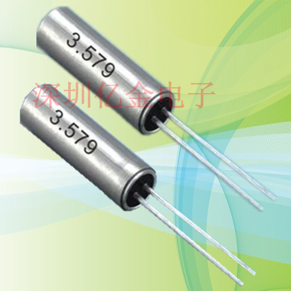石英晶振,3x9兆赫茲晶振,圓柱晶振