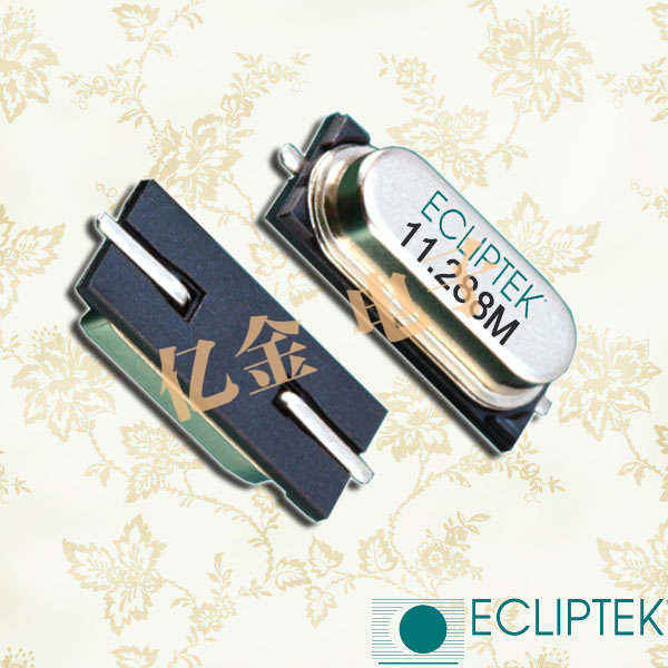 日蝕Ecliptek二腳晶振,49SMD貼片晶振,E1SAA18-25.000M環(huán)保無鉛晶振