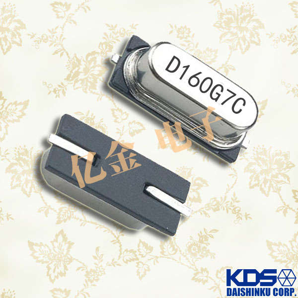 日本KDS大真空SMD-49,1AJ17408AAGA石英貼片晶振