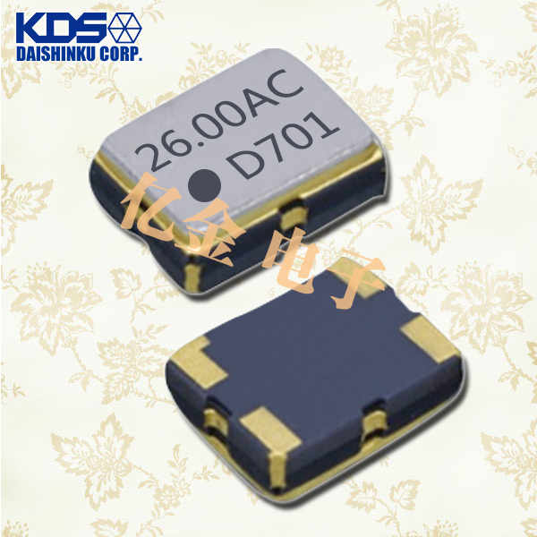 KDS有源晶振,DSA321SCM壓控溫補晶體振蕩器,1XTV36864HBA低電壓晶振