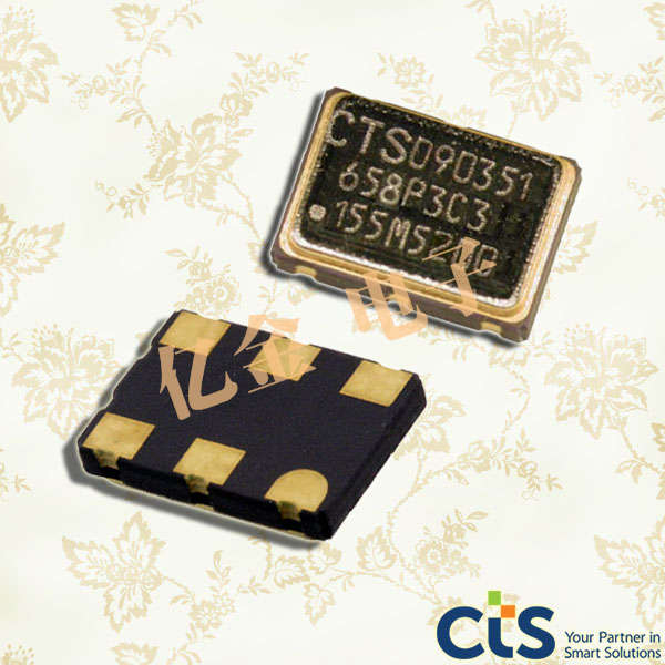 CTS晶振,石英晶體振蕩器,658晶振,多輸出差分晶振