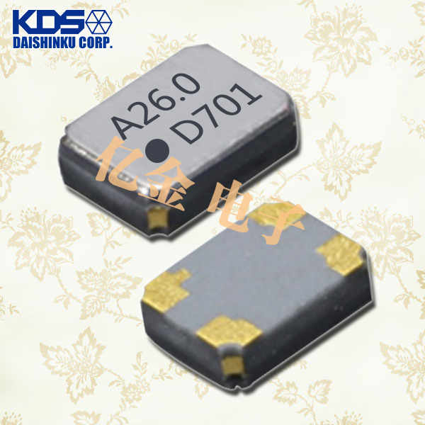 大真空晶振,DSA1612SDN晶振,無線通信晶振