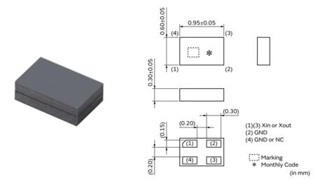 進口村田晶振,WMRAG32K76CS2C00R0晶振,32.768K晶振
