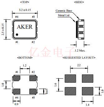 S3-32.768KHz 尺寸 S3-32.768KHz 尺寸